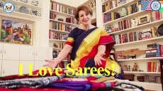 US Envoy To India To Celebrate 72nd Independence Day With Her Collection Of 16 Saris