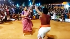 Watch: 76-yr-old Woman Performs Martial Arts With Man Half Her Age