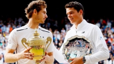Fans Gathered To Watch As Canadian Milos Raonic Lost His First Grand Slam Final