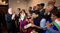 Modi Meets Indian Community Members In Japan