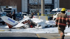 Two Small Planes Collide Over Shopping Mall South Of Montreal