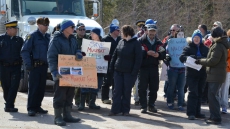 50 Protesters Break Into Muskrat Falls Site And 150 More Form Blockade Outside