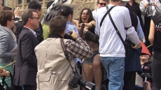 Trial Begins For Montreal Activist Who Staged Topless Protest During Grand Prix