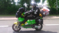 Scooter Enthusiast's Round-the-World Trip Comes To Crashing Halt Near Calgary