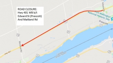 Emergency Crews Race To Serious Bus Crash On Highway 401, Multiple Injuries Reported
