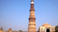 Delhi's Qutub Minar Under Renovation As Bird Excreta Causes Damage