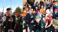 Canadian Soldiers Hold Their First Remembrance Day Service In Sikh Gurdwara