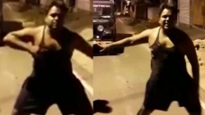 WATCH: Chain Snatching Thief Tries To Dance His Way - Michael Jackson-Style - Out Of Prison