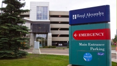 Woman Charged After Parked Ambulance Stolen From Edmonton's Royal Alexandra Hospital
