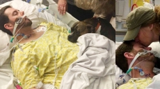 Watch: Dog Says Goodbye To Her Dying Owner So She'd 'Know Why He Never Came Home'