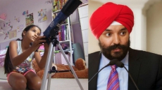 Navdeep Bains Responds After 8-Year-Old Quebec Girl Sahana Khatri Applies To Astronaut Program