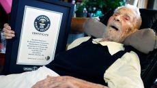 111-year-old Japanese retired educator who enjoys poetry recognized as the world's oldest man