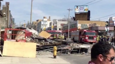 Scaffolding Collapse In Toronto Sends Seven People To Hospital