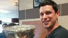 Sidney Crosby Takes Stanley Cup To Air Carrier, Hometown Tim Hortons