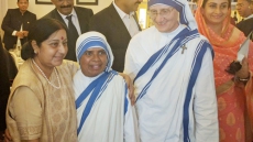 Yemen Survivor Sister Mary Sally Meets Sushma