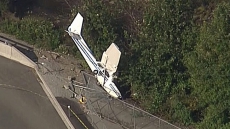 WATCH: Small Plane That Crashed In North Vancouver, B.C., Ran Out Of Fuel