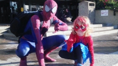 Look Out! Here Comes Spider-Mable: Edmonton's 6-Year-Old Pint-Sized Cancer Patient Lives Out Dream