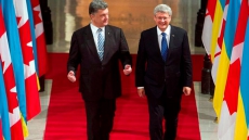 Former Prime Minister Stephen Harper Awarded One Of Ukraine's Top Honours