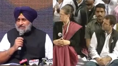 Sukhbir Badal Says Rahul Encouraging Khalistani Forces, Congress Hits Back