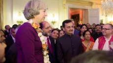 British PM Theresa May Hosts Diwali Reception At Downing Street