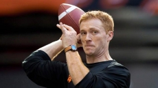 Coming Off Two Shoulder Injuries, Lulay Lets It Rip As B.C. Lions Open Camp