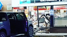 Clerk Injured After Truck Slams Through Front Of Store In Kamloops, B.C.