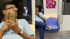 WATCH: Man Secretly Films Woman In Train, So She Calls Him Out And Posts Video, Picture On Facebook