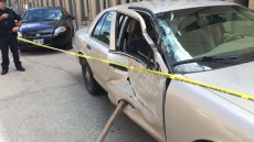 Man, 24, Suspected Of Ramming Police Cars In Front Of Winnipeg Headquarters Charged