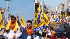 AAP holds key to next govt formation in Haryana, says Raghav Chadha at Pawan Fauji's roadshow