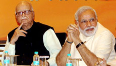 Advani gets Gandhinagar, Modi to also fight from Vadodara Advani gets Gandhinagar, Modi to also fight from Vadodara
