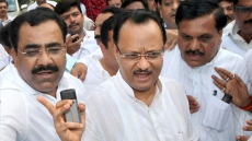 Maharashtra woman hurls slipper at Ajit Pawar, misses