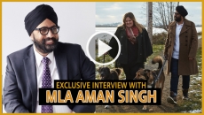 WATCH: BC NDP MLA elect Aman Singh has made history as the first turbaned Sikh in the BC Legislature.