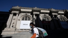 Face masks amid the art: New York City's museums  to reopen
