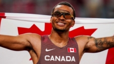 Olympics: Canada's Andre De Grasse wins men's 200m title