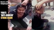 Locals Shave UP's Shahjahanpur Youth's Head In Presence Of Policemen, Video Goes Viral