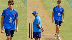 WATCH: Sachin's Arjun Tendulkar Bowls To Virat Kohli And Co In The Nets