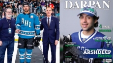 Surrey's Arshdeep Bains gets AHL MVP honour