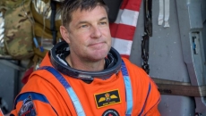 Canadian astronaut and Artemis II crew returns to Houston