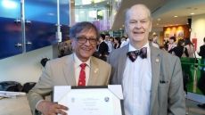 Dr Arun Kumar Garg Awarded The Highest Award Of UbC Dept. Of Pathology