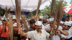 Even five-star audience reserved applause For Kejriwal