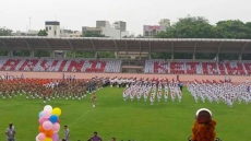 Arvind Kejriwal Faces Flak As Students Display His Name During Independence Day Ceremony