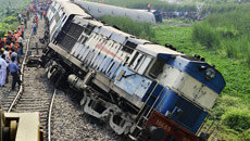 45 injured as train derails in Assam