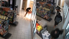 Suspects use chop saws to cut open ATM and steal cash in Mission