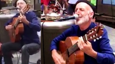 Watch: This Australian Street Artist Sings A Beautiful Rendition Of The Popular Song 'JUGNI'