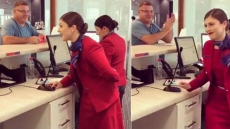 VIDEO: Aussie Flight Attendant Wows Passengers At Melbourne Airport Singing Christmas Carol