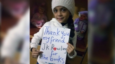 Celebrated Author JK Rowling Sends Harry Potter Books To 7-Year-Old Syrian Girl