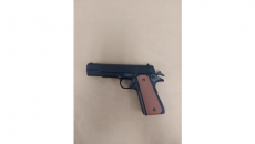 Firearm brandished, youth in custody