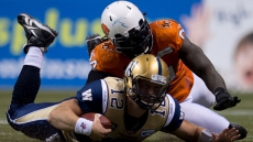 Kevin Glenn ends BC Lions touchdown drought in 26-9 win over Blue Bombers