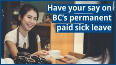 B.C. releasing plans for sick leave program