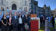 BC Students take Housing Message to the Legislature